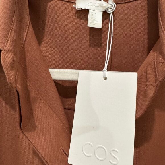 NWT COS Wool Mix Shirt Dress - Picture 13 of 14